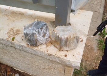 מצבור תחמושת נחשף בפארק מלכת שבא בחריש