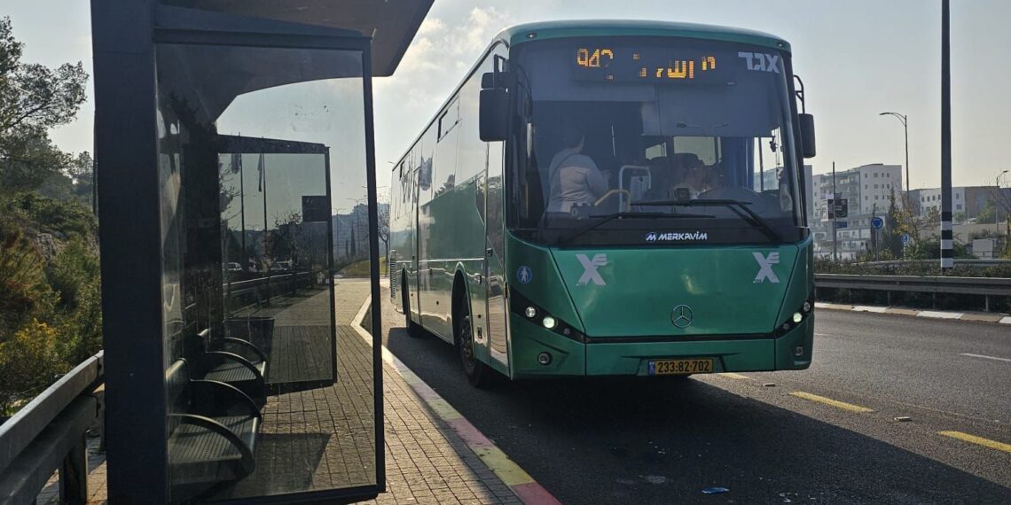 יצא לדרך הקו החדש לירושלים