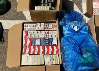 על כביש עוקף חריש: סוכלה הברחת טבק וסיגריות משטחי הרשות