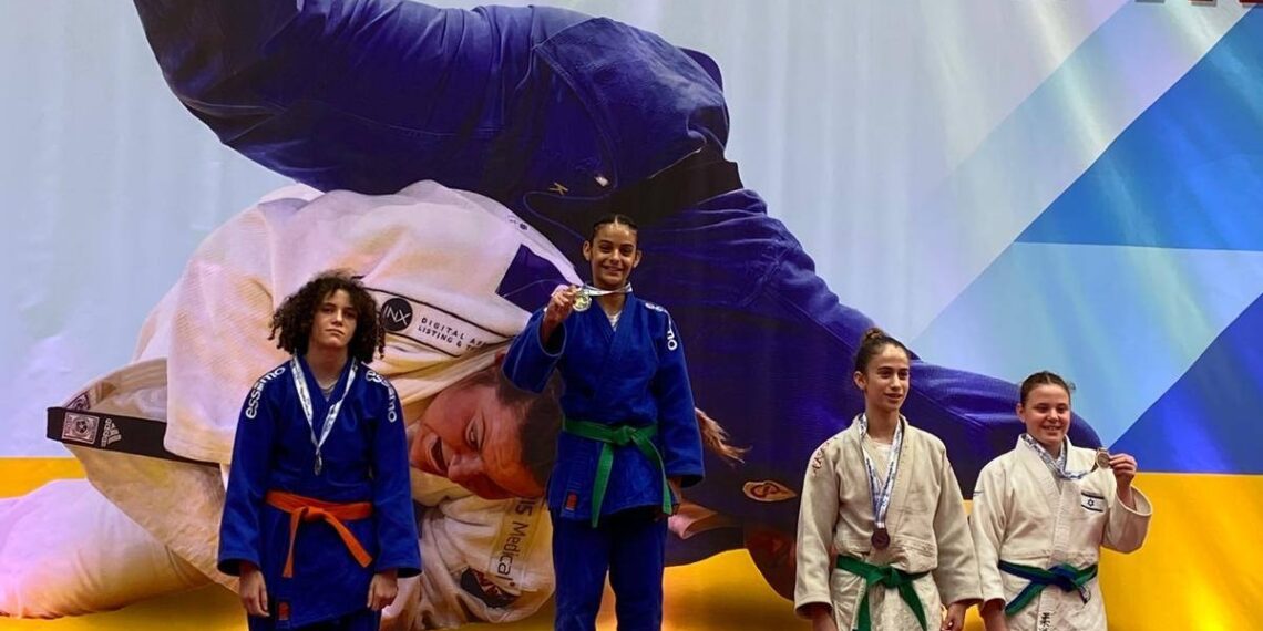 גאווה לחריש: אור שלזינגר זכתה באליפות ישראל בג'ודו