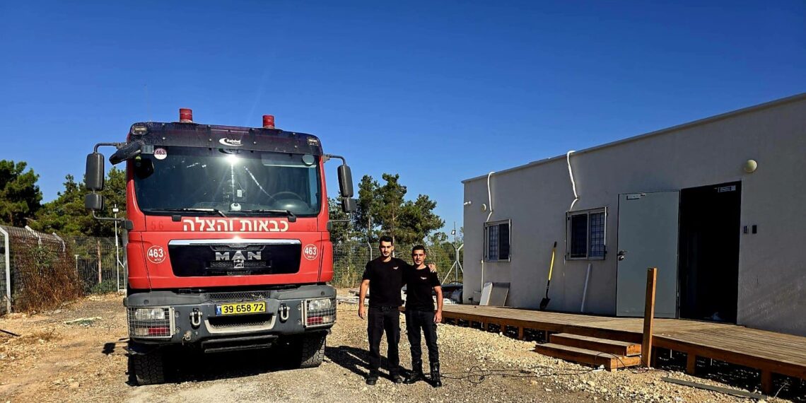 במבנה יביל ברח' אורן: נפתחה תחנת כיבוי זמנית בחריש