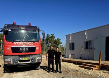במבנה יביל ברח' אורן: נפתחה תחנת כיבוי זמנית בחריש
