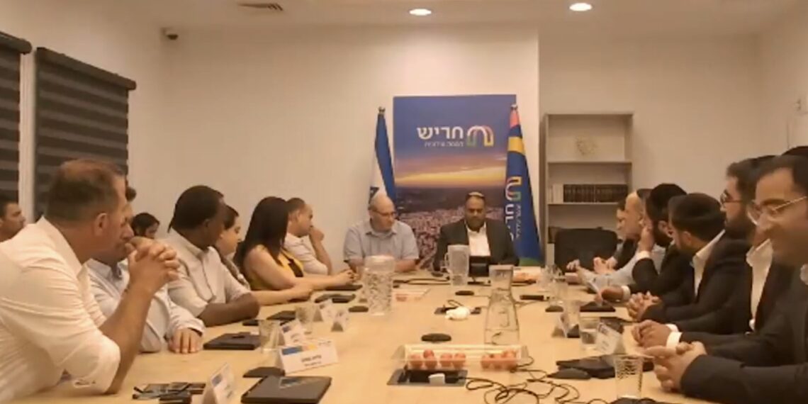 יוחאי פרג'י נבחר למ"מ ראש העיר חריש: "נעבוד באחריות ובשקיפות"