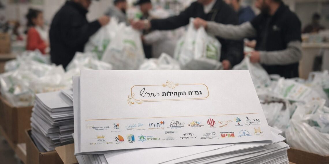 מתנות לאביונים: גמ"ח הקהילות מגייס תרומות ליותר מ־400 משפחות בחריש